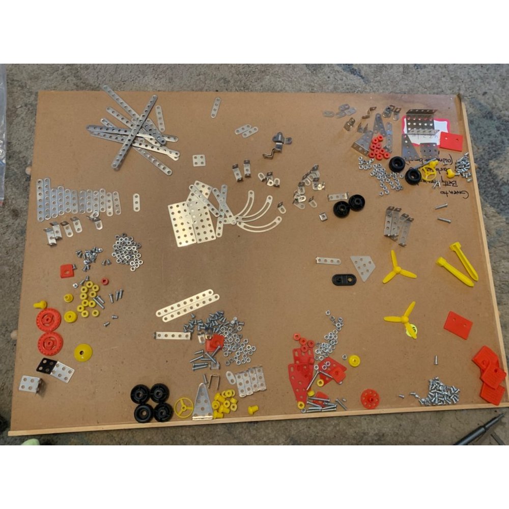 Stanley Play Kits, Partial Motorcycle Racing Car Drag Car Drag Racer, Many Extra